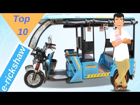 Top 10 e-rickshaw