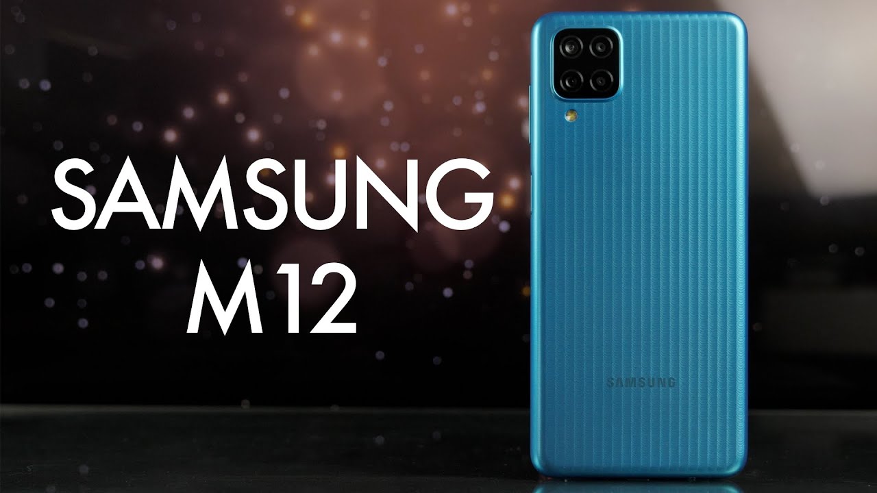 Samsung Galaxy M12 2021 M127F 4/64GB Light Blue (SM-M127FLBVSEK) video preview