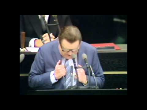 Franz Josef Strauß - clear, hearty & direct Part 1