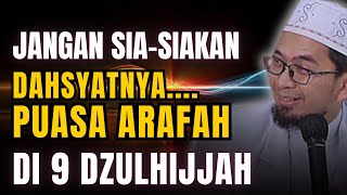 Download lagu THIS IS IT...‼️ THE POWER OF FASTING ON THE DAY OF ARAFAH ON THE 9TH OF DHUL-HIJJAH || UST ADI HI... mp3