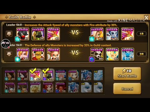 101. vs. Seara Orion Perna on GW 207, Summoners War DPWU