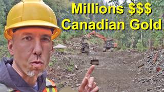 Millions Of Dollars Of Canadian Gold Being Mined