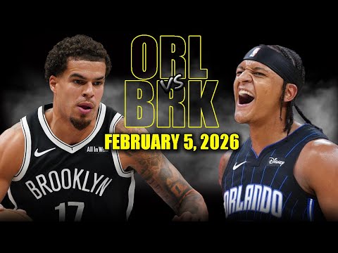 Orlando Magic vs Brooklyn Nets Full Game Highlights – February 5, 2026 | NBA Season