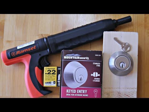 RAMSET v MOUNTAIN Security DEADBOLT LOCK