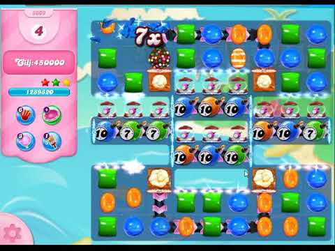 Candy Crush Saga Level 3009 no boosters