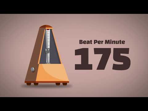 175 BPM Metronome [1Hour]