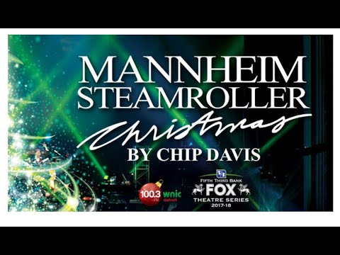 Mannheim Steamroller "Christmas" 2017 by Chip Davis at The Fox Theater, Detroit (7 songs)