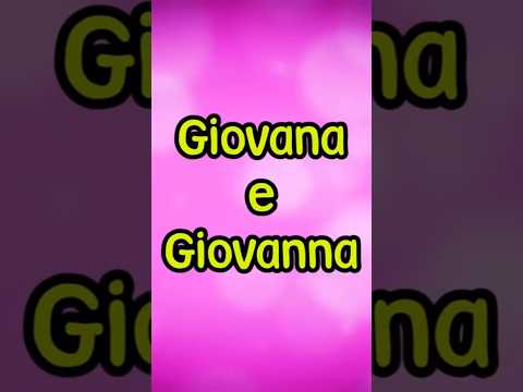 Vídeo: Giovanna: significado do nome e origem
