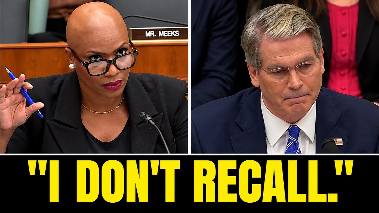 Trump's Treasury Chief Bessent Goes BLANK as Pressley Exposes His Dodge