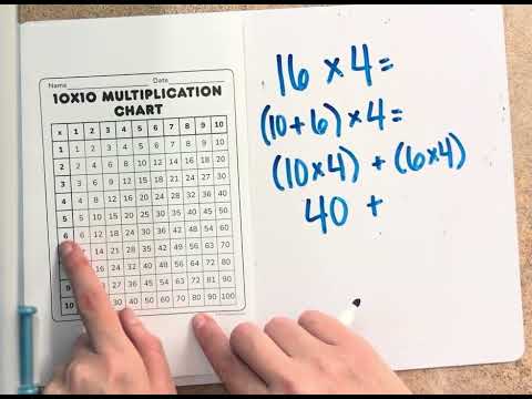 Using A Multiplication Chart To Solve Big Problems