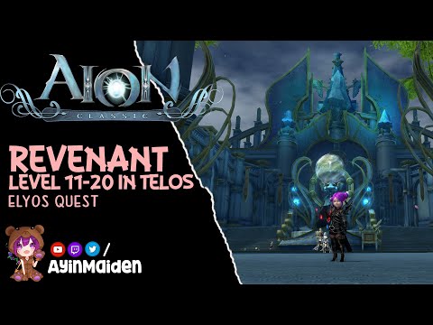 Aion Classic EU - Revenant Leveling 11 to 20