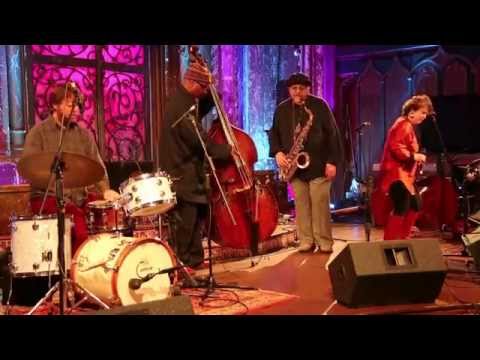 Joe Lovano, Judi Silvano, William Parker, Billy Martin - at the Under_line Benefit Concert, NYC