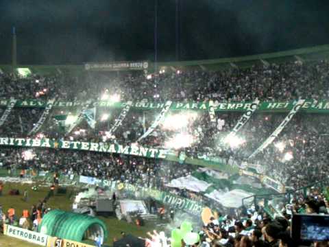 Coritiba 3x2 Vasco - Entrada em Campo / Recepção da Torcida - [Final] Copa do Brasil 2011