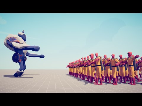 100x ONE PUNCH MAN vs EVERY UNIT - Totally Accurate Battle Simulator TABS