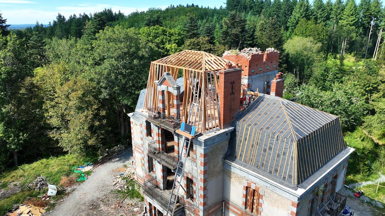 The chateau has its shape back.