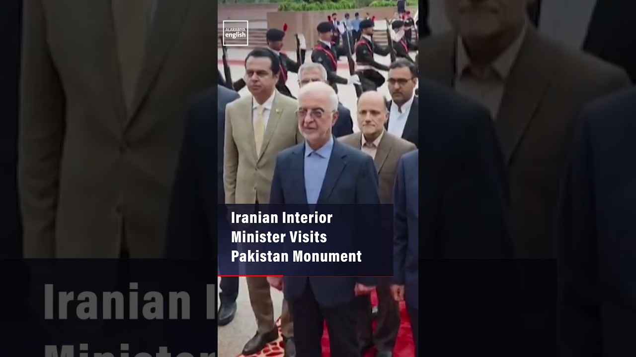Video | Iranian Interior Minister Visits Pakistan Monument