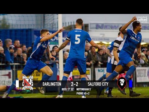 Goals from the 2-2 draw against Darlington back in December!