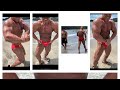 減量集大成の海岸ポージング💪🏾集大成が1番質感よくなりました✨他人目線の砂浜ウォークも一応撮りました😅
