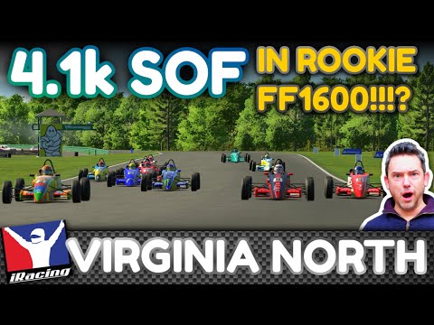 4.1k TOP SPLIT - in ROOKIES?! This was FF1600 at VIR north, and we were at the back of the grid...