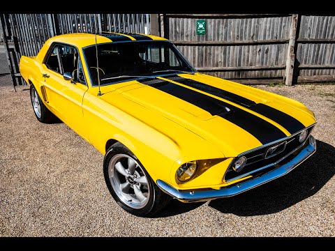 1967 Ford Mustang 302 Coupe Restomod.