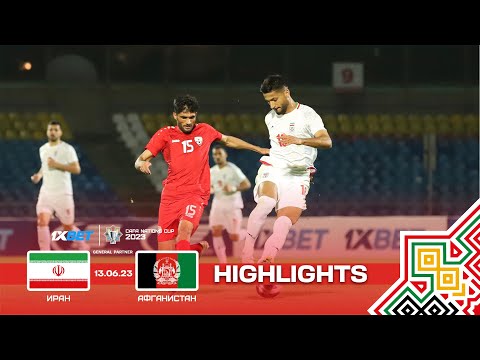 HIGHLIGHTS | Iran - Afghanistan | Group B | CAFA Nations Cup | 2023 ©