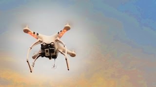 DJI Phantom 2 - Attack of the Drone AKA PaPa Babysits the Grandchildren!