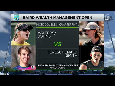 Baird Cincinnati Open - Mixed Doubles - Johns/Waters Vs. Smith/Tereschenko