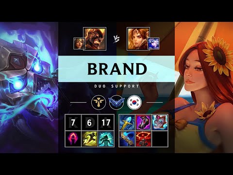 Brand Support vs Leona - KR Diamond Patch 25.15