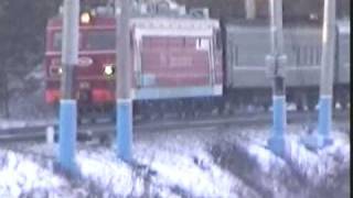 preview picture of video 'シベリア鉄道の長距離列車'