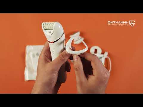 Philips Epilator Series 8000 „Wet &amp; Dry“ epiliatorius BRE730/10 video