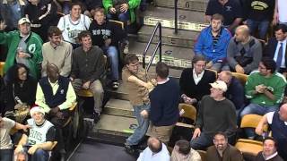 Video thumbnail of "Bon Jovi fan breaks out dancing at a Celtics game"