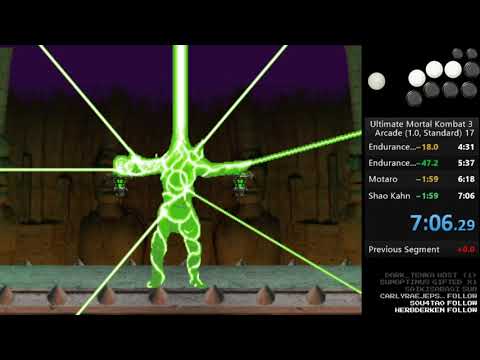 UMK3 Speedrun Smoke/Human Smoke 7:06