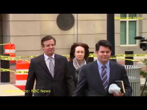 Man Throws Russian Flag And Yells "Traitor!" At Paul Manafort