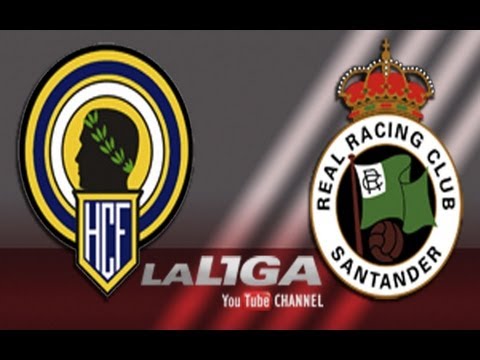 Resumen de Hércules CF (2-0) Racing de Santander - HD