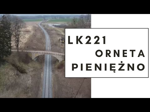 Linia kolejowa 221 odc.2 Orneta - Pieniężno - kwiecień 2022