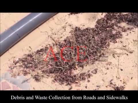 Debris and Waste Collection from Roads and Sidewalks