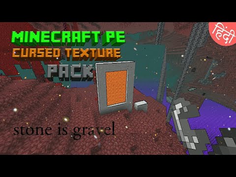 Minecraft pe A Cursed Texture pack