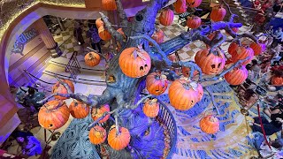 Halloween Tree Lighting Ceremony Aboard Disney Dream | Halloween on the High Seas Magic 