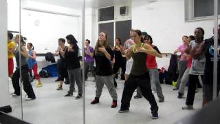 Bring the fire out - hip-hop routine with Supermalcom @Pineapple studios, 06.12.2010