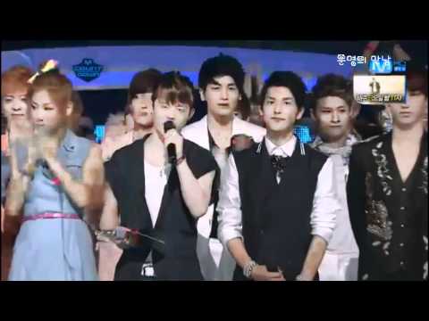 120712 Super Junior - Sexy, Free & Single + 得獎感言