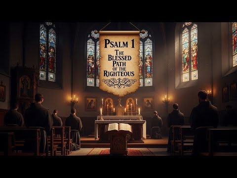 Gregorian Chant Praying Psalm 1:  The Blessed Path of the Righteous
