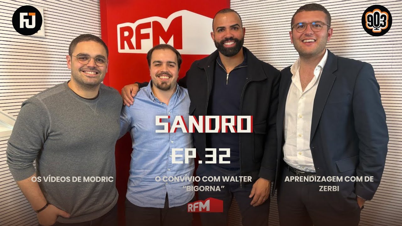 90+3 | T2 | EP32 | Sandro Raniere | “O Mourinho disse-me 'Gostas do Real Madrid?"