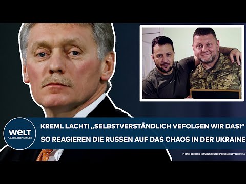 PUTINS KRIEG: Ukraine-Zoff! "Selbstverständlich verfolgen wir das!" Süffisant reagiert nun der Kreml