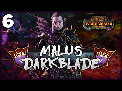 THE WARPSWORD OF KHAINE! Total War: Warhammer 2 - Hag Graef Campaign - Malus Darkblade #6
