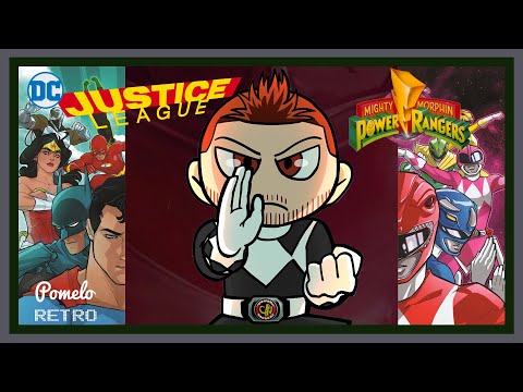 Power Rangers vs Justice League Comic Books | Pomelo Retro