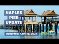 Update on the Rebuilding of the Landmark Naples Pier | Naples, Florida | April 19, 2024 | SWFL-TV