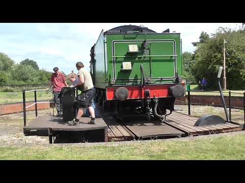 Mayflower visits Didcot Railway Centre