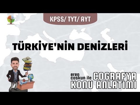 32) Türkiye'nin Denizleri - Fiziki Coğrafya / KPSS 2024 / Eren Coşkun