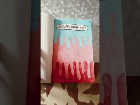 Wreck this journal | Colour This Entire page |
