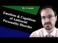 What Are The Emotional And Cognitive Characteristics Of Antisocial Personality Disorder